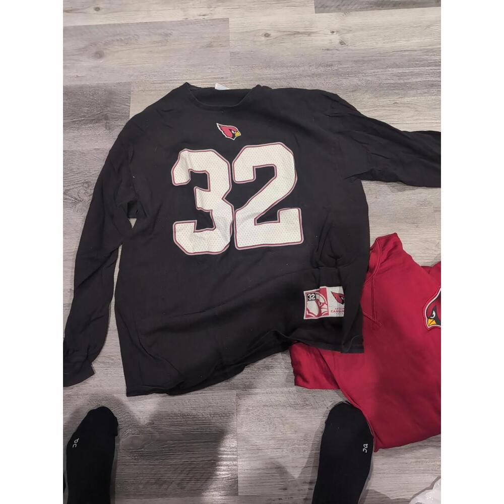 Arizona Cardinals NFL Mathieu XL Long Sleeve Majestic Shirt